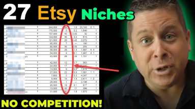 27 Crazy Etsy MONEY Niches + Keyword Hack For Selling Digital Downloads!
