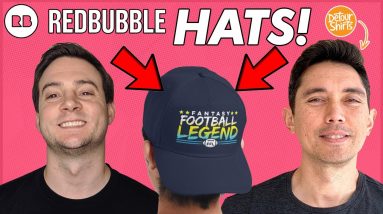 [NEW] REDBUBBLE HATS REVIEW! 🧢 w/ @Detour Shirts