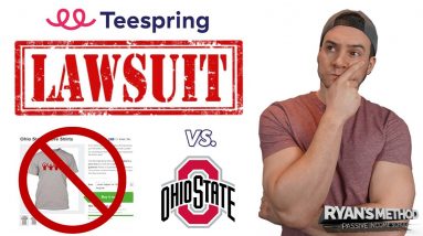 Teespring SUED for $1M in Print on Demand IP Infringement Lawsuit!