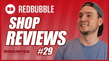 Redbubble Shop Reviews #29 | UPLOAD MORE PRODUCTS! Q4 is Coming 🚀
