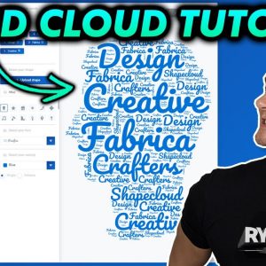 Word Cloud Design Tutorial (w/ Creative Fabrica Shapecloud Tool)