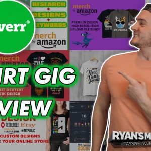FIVERR REVIEW FOR AMAZON MERCH DESIGN GIGS! (Was it worth it...?)