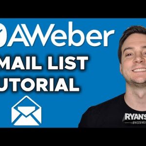 BUILD YOUR EMAIL LIST (Full AWeber Tutorial) - Create Repeat Customers & Increase Sales 💸