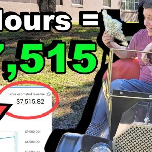 Secret Money Making Method ($7,515 With 4 Hours Work?)