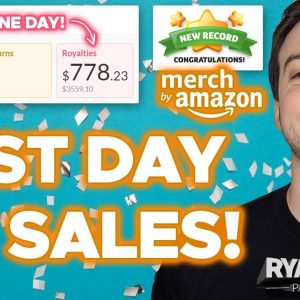 MY BEST DAY EVER ON AMAZON MERCH! 🙌