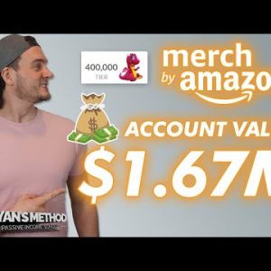 FOR SALE: Tier 400K Amazon Merch Account (What?!?! 👀)