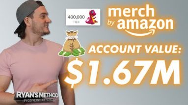 FOR SALE: Tier 400K Amazon Merch Account (What?!?! 👀)