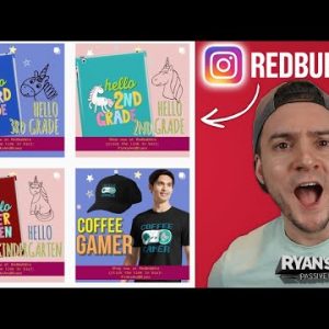 Instagram + Redbubble = 🔥🔥🔥 (Marketing Redbubble Shops on IG)