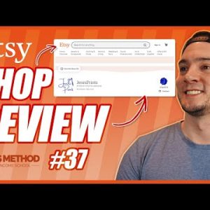 Etsy Shop Reviews #37: Critiquing a Viewer's Print on Demand T-Shirt Shop