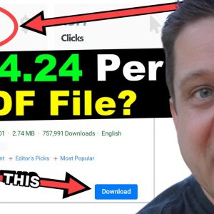 Get Paid To Download PDF Files - PPD Crazy Simple Method!