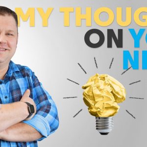 Reviewing Your Niche Ideas LIVE
