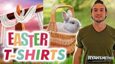 WATCH ME Create Easter T-Shirts in Real Time! 🐰