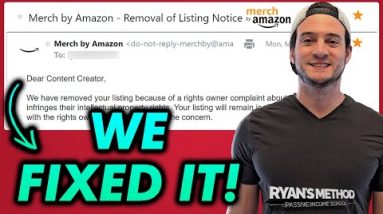 They WRONGFULLY Report My Amazon Merch Shirt, BUT WE RESOLVED IT! ✅