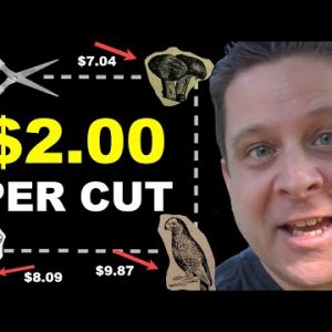 Make Money Cutting Stuff Out - $2 Per Cut?