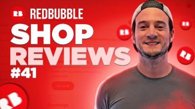 Redbubble Shop Reviews #41 | Increase POD Sales in 2022