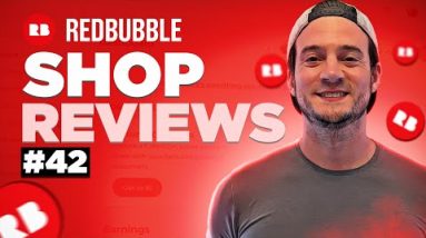 Redbubble Shop Reviews #42 | Well Optimized Shops + Great Designs 🎨