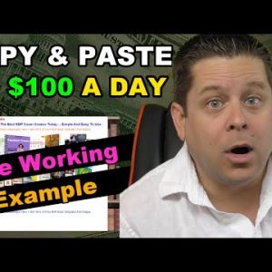 Copy And Paste = Fastest Way To $100 A Day (live examples)