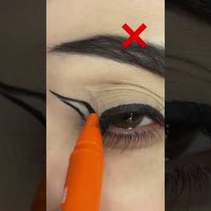 Eye Liner Tutorial 😍 | everyone should follow | Subscribe for more unique tutorials 👇 #short