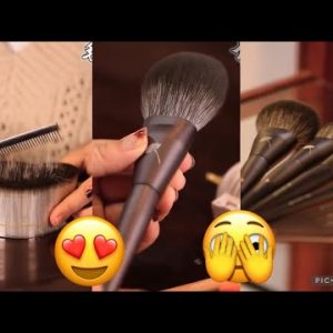 Preparing makeup brush | piaoliang000 | So satisfying 🥰❣️