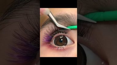 Magnetic lashes 😍 | by eyemakeupla | For moretips and trick, subscribe my channel 👇👇 #short