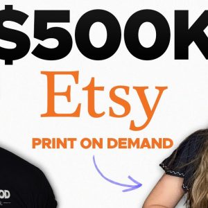 She Sold $500K on Etsy in 2 Years w/ Print on Demand [Cassiy Johnson Interview]