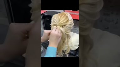 Best Bridal Hair Style ever 😍| uniquehairideas #short | Subscribe for more 🥰