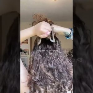Simply daily routine’s hairstyle 😍❣️ | curlyrace | Subscribe for more ✨ #hairstyle