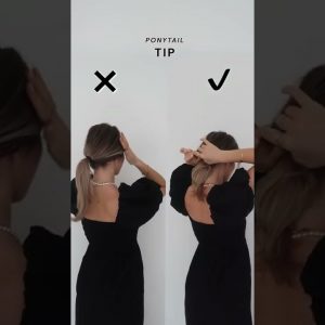 Crazy Life Hack for ponitail lovers 🥰 | Hair style 😍| #short