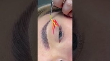 Amazing 3 wings eye liner 😍✨ | by Colleen.makeupp ❣️ #short | Subscribefor more 🥰✨