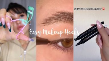 Makeup Hacks on tiktok every girl should know 💯| Makeup compilation #makeuphack #tutorial