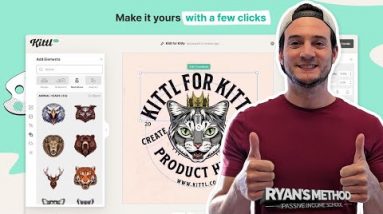 I Created a Best-Selling Design in 5 minutes w/ Kittl
