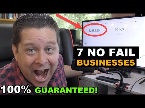 Businesses that Never Fail - 7 Business Ideas With Low Failure Rates Based On Data!