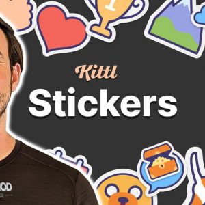 How To Design Print on Demand Stickers Using Kittl - The Quick and Easy way!