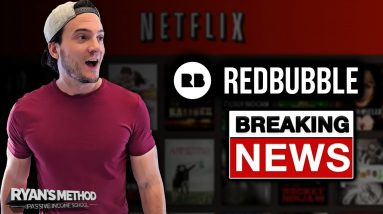 How to Sell NETFLIX MERCH on Redbubble in 2022+