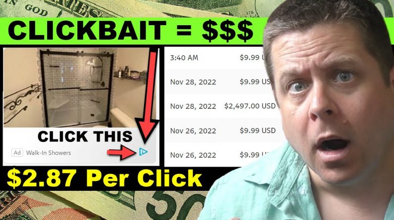 $5,017 Per Day From ClickBait - This Is Crazy!