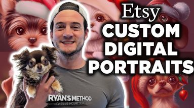 Create & Sell Custom Digital Portraits on Etsy in MINUTES w/ This Tool