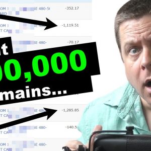 I Spent $100,000 On Domain Names This Year... And Made?