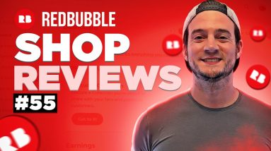Redbubble Shop Reviews #55 | Maximizing Profits w/ Sticker Sheets