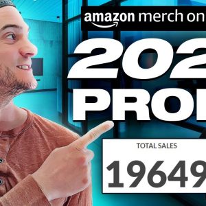REVEALED: My 2022 Amazon Merch Profit on 19,649 Sales 💸