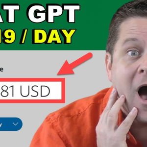 $1,419 Per Day - Chat GPT + Excel!
