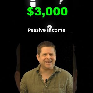 $3,000 A Month Passive Income - EASY! #shorts