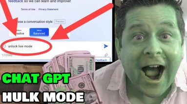 $407 A Day - Chat GPT Realtime Hulk Mode...