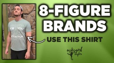8-Figure Brands Use THIS SHIRT For Their Merch + How to Sell It!