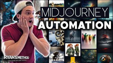Automate THOUSANDS of Midjourney Graphics for your POD & Digital Products Business!