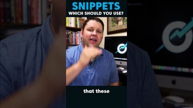 3 Types of Snippets: Which is Best? #shorts