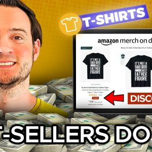 I noticed best selling Amazon Merch products do this (RUN DISCOUNTS!)