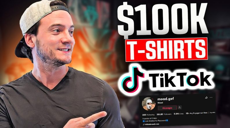How this TikTok Influencer Created a $100K+ Print on Demand Brand