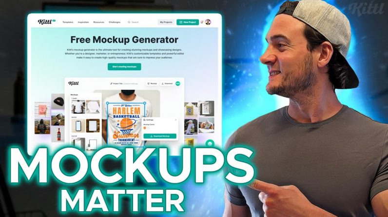 From Design to Mockup to Sale: How Kittl's Mockup Generator Can Increase Your Conversion Rate 📈