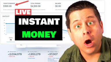Watch Me Get Instant Traffic And Make Money Online - LIVE!