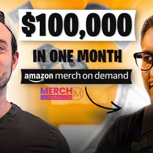 How MrAddie Made Over $100,000 in Amazon Merch Royalties in ONE MONTH🚀